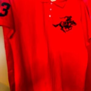 Men polo shirt size large